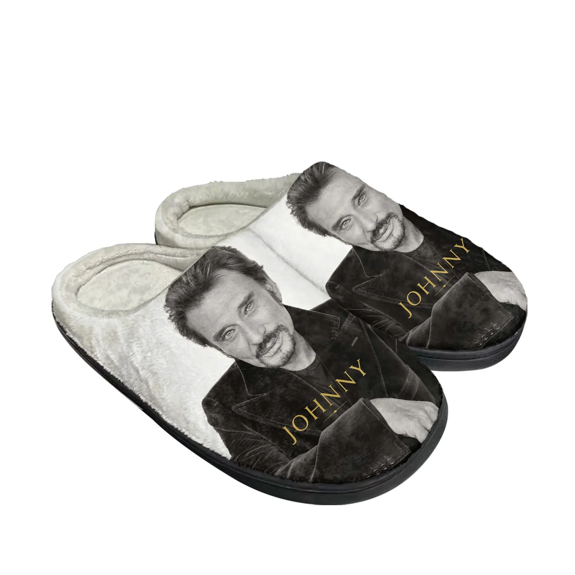Men Shoes Winter - Johnny Hallyday Penyanyi Rock Sandal Rumah