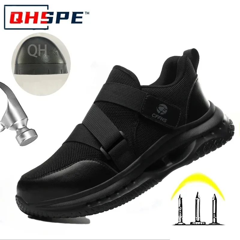 Men Shoes Must Have - Sepatu Pelindung Kerja Ringan dan Bernapas,