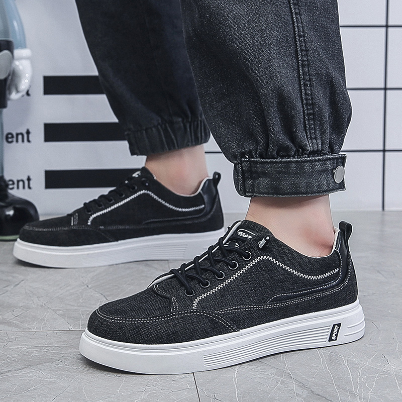 Sepatu Kasual Kanvas Linen Pri - Men Shoes Essentials ulasan dan harga