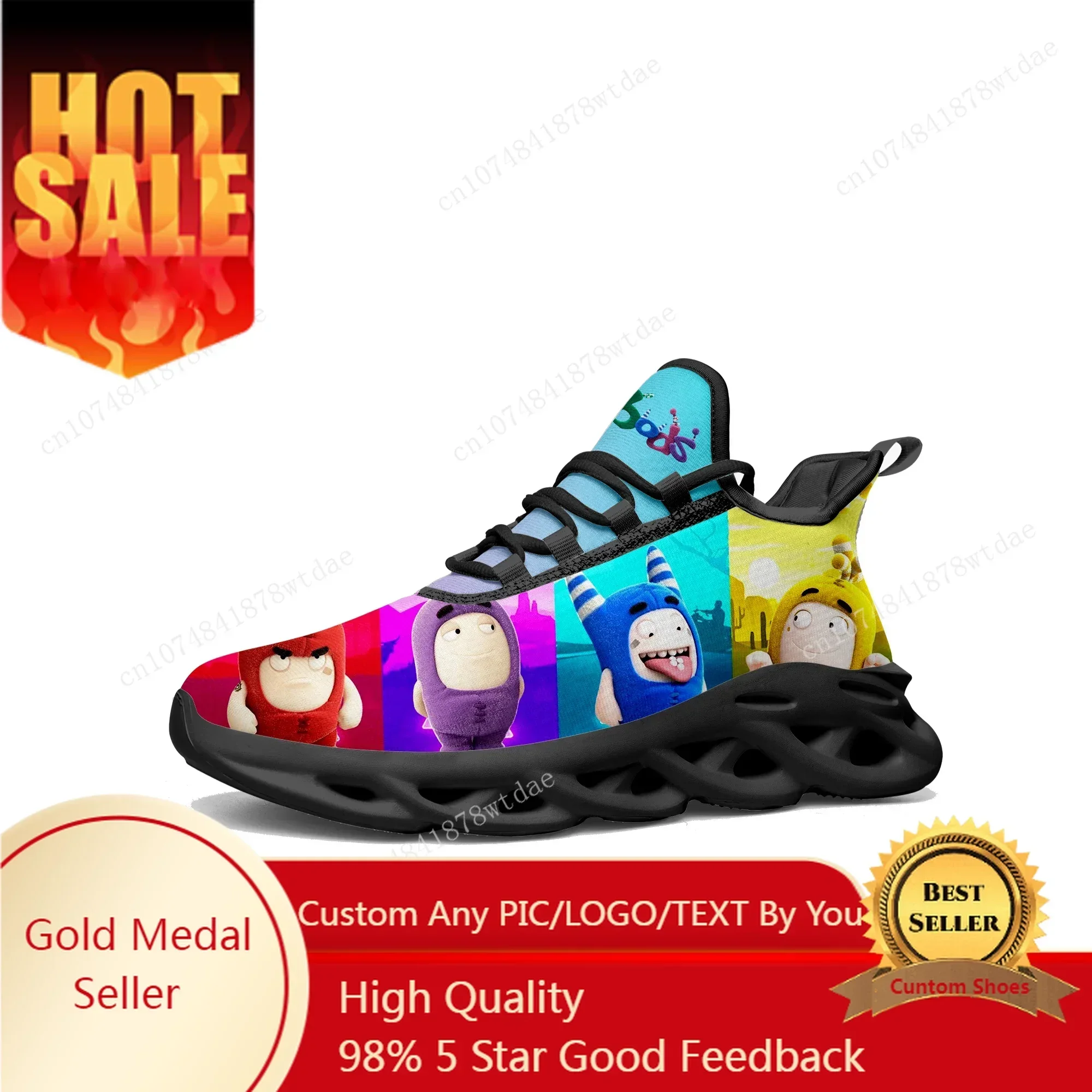 Sepatu Sneakers Oddbods Flats  - Men Shoes Singapore ulasan dan harga