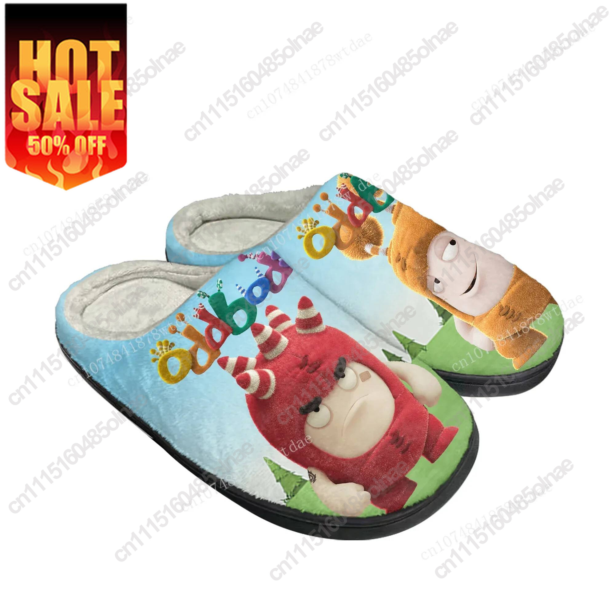 Sandal Rumah Katun Oddbods unt - Men Shoes Singapore ulasan dan harga