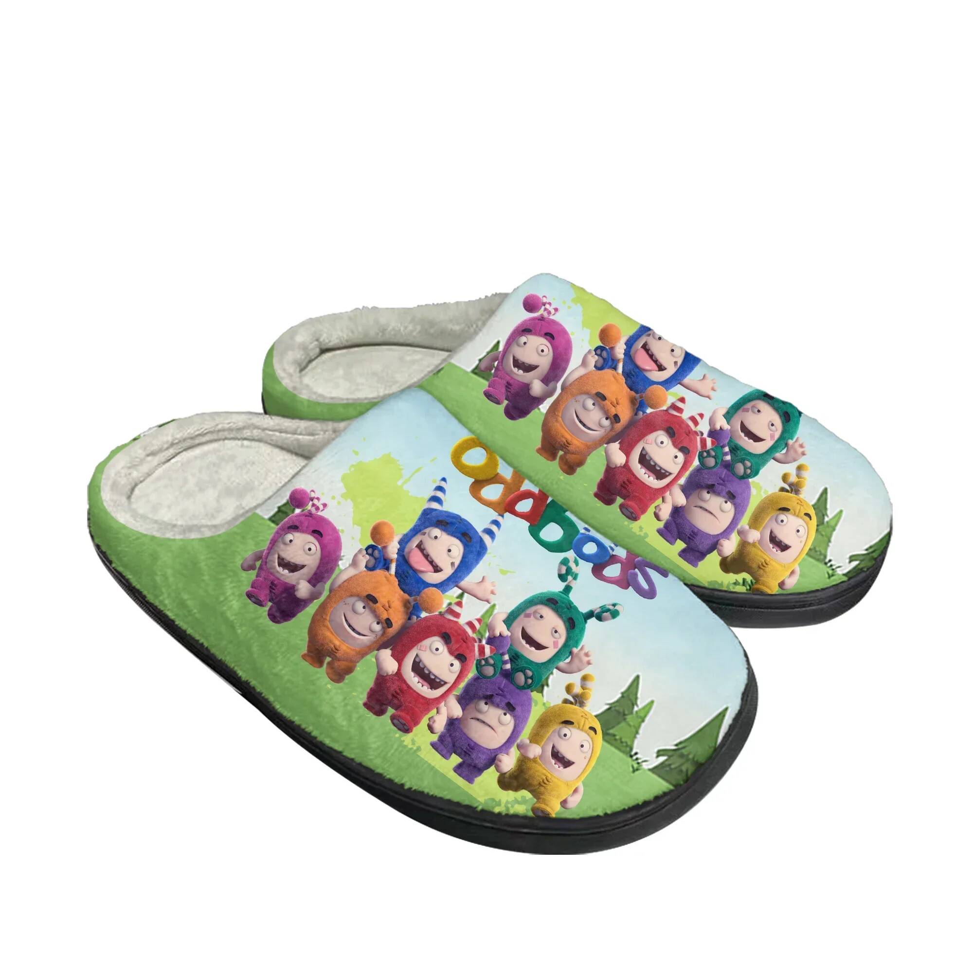 Sandal Rumah Katun Oddbods unt - Men Shoes Singapore ulasan dan harga