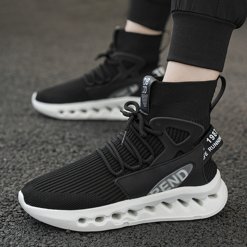 Sepatu Kaus Kaki Tinggi Pria T - Men Shoes Running ulasan dan harga
