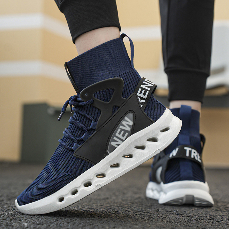 Sepatu Kaus Kaki Tinggi Pria T - Men Shoes Running ulasan dan harga