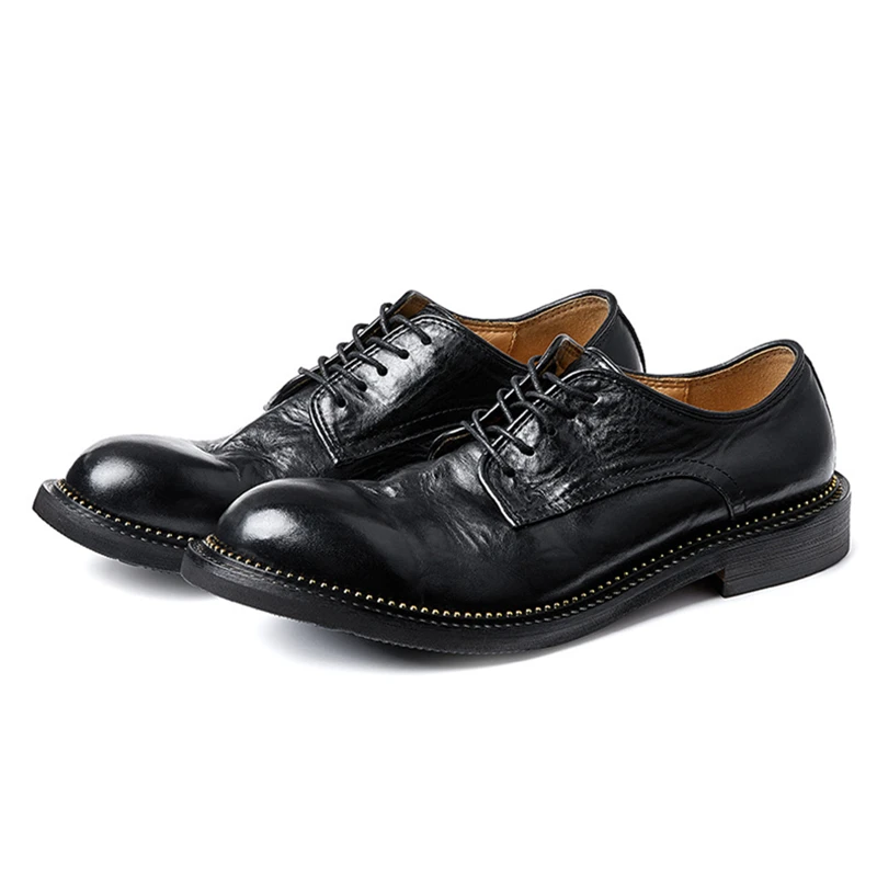 Pria harus memiliki kulit asli - Men Shoes Must Have ulasan dan harga