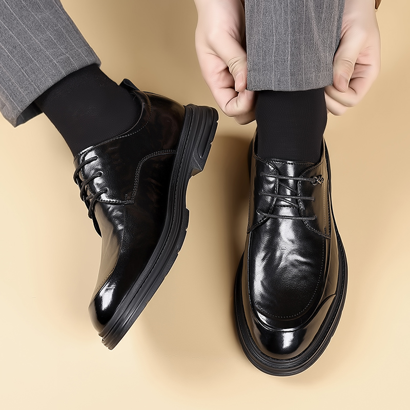 Sepatu Oxford Kulit Kasual Bis - Oxford Brogue Leather ulasan dan harga