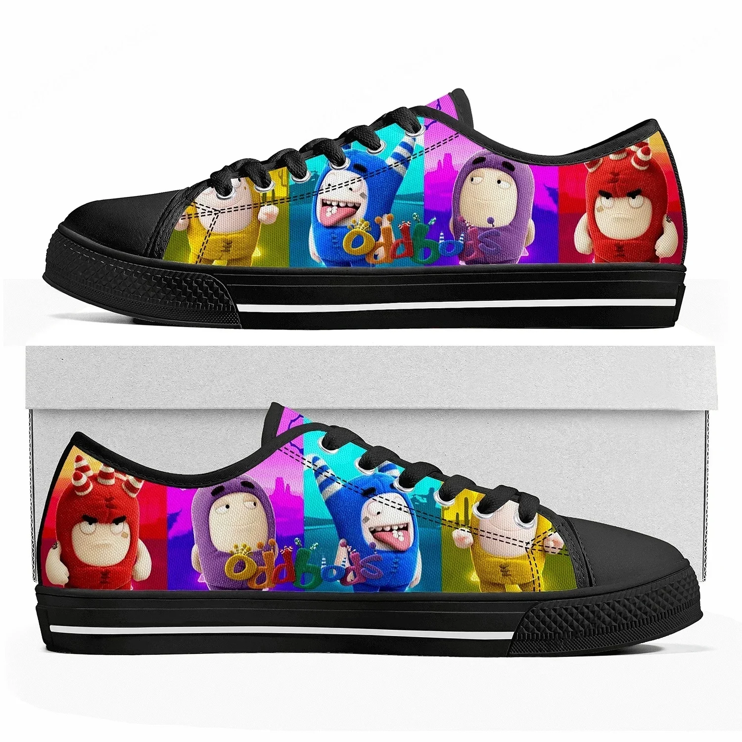 Sepatu Sneakers Low Top Oddbod - Men Shoes Singapore ulasan dan harga