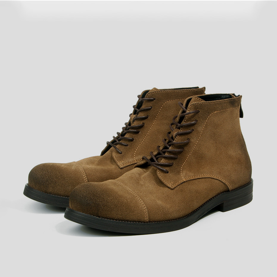 EAGSITY Sepatu Bot Pria Antik  - Oxford Brogue Leather ulasan dan harga