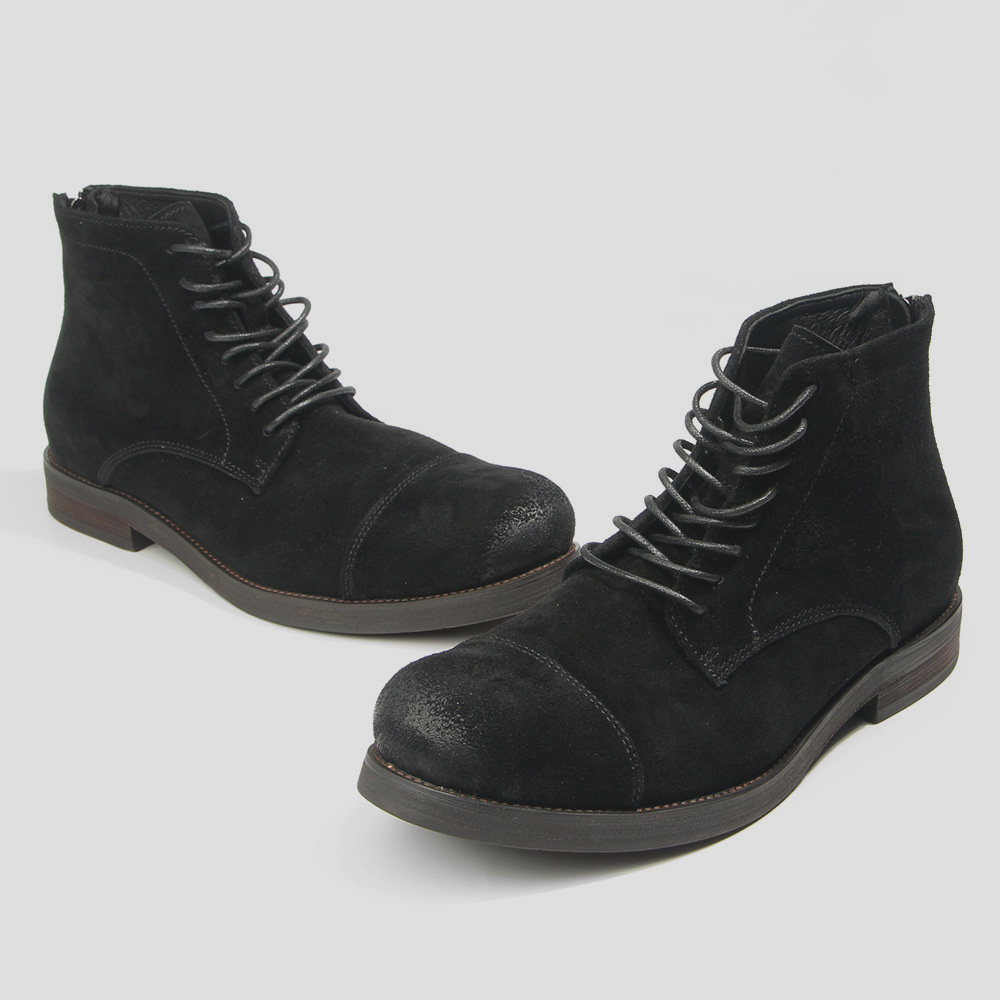 EAGSITY Sepatu Bot Pria Antik  - Oxford Brogue Leather ulasan dan harga
