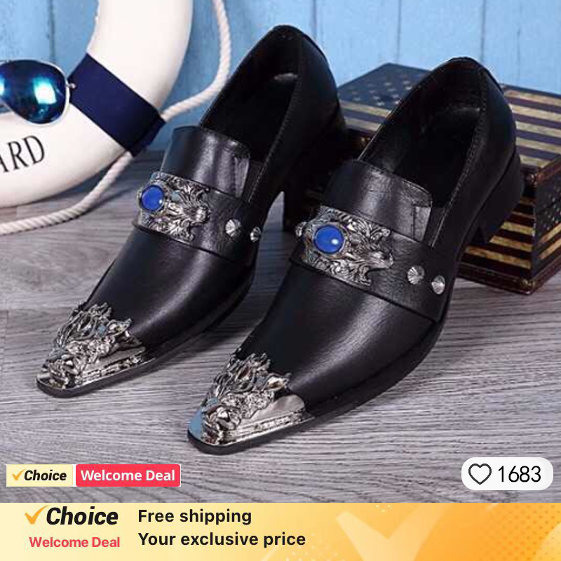 Sepatu pantofel pria, Kasut ku - Oxford Brogue Leather ulasan dan harga