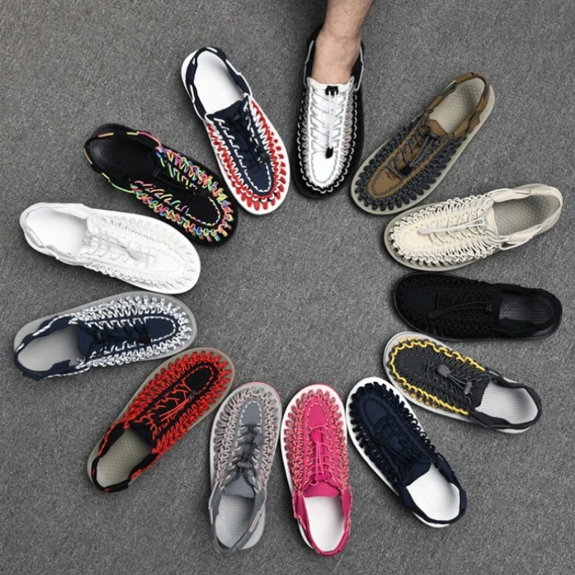 Sandal Anyaman Pria Wanita unt - Men Shoes Essentials ulasan dan harga